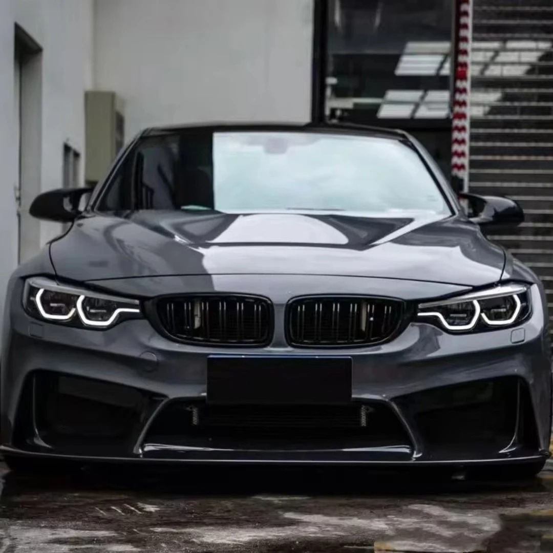For  F80 M3 / F82 M4 3D Semi Carbon Fiber Front Bumper Modification Kit - High Quality & Customized